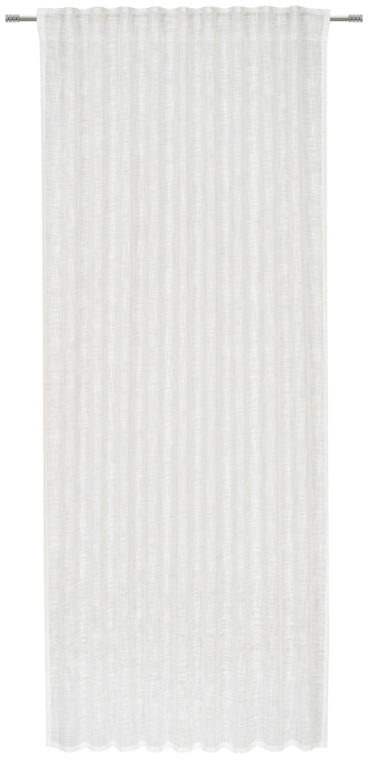 FERTIGVORHANG  halbtransparent   140/245 cm  - Creme, Basics, Textil (140/245cm) - Esposa