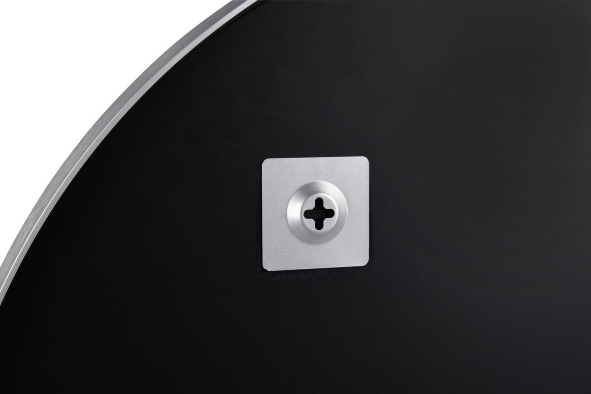 WANDSPIEGEL Silberfarben  - Silberfarben, Trend, Glas/Metall (70/70/3cm) - Boxxx