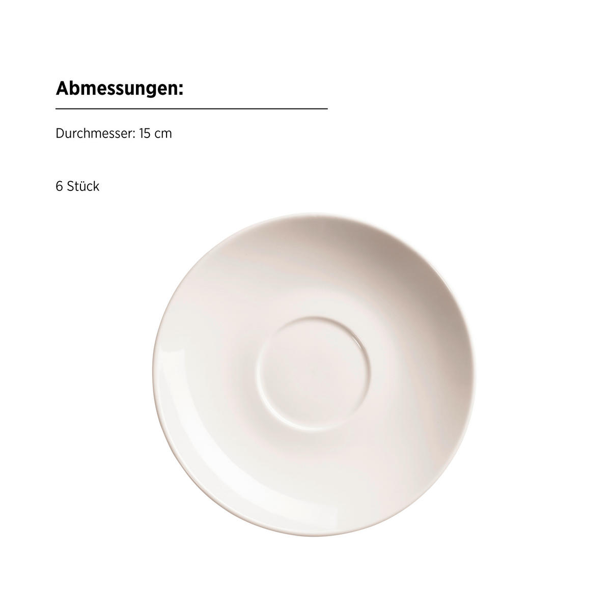 KAFFEESERVICE 18-teilig  - Weiß, Basics, Keramik - Mäser