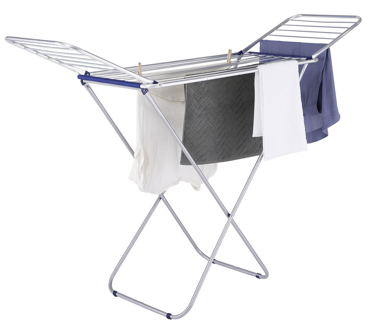 STANDTROCKNER CLASSIC SIENA 178/55/109 cm  - Alufarben, Basics, Metall (178/55/109cm) - Leifheit