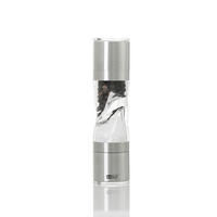 Doppelmühle DUOMILL PURE  - Edelstahlfarben, Basics, Keramik/Metall (3,8/15/3,8cm) - AdHoc