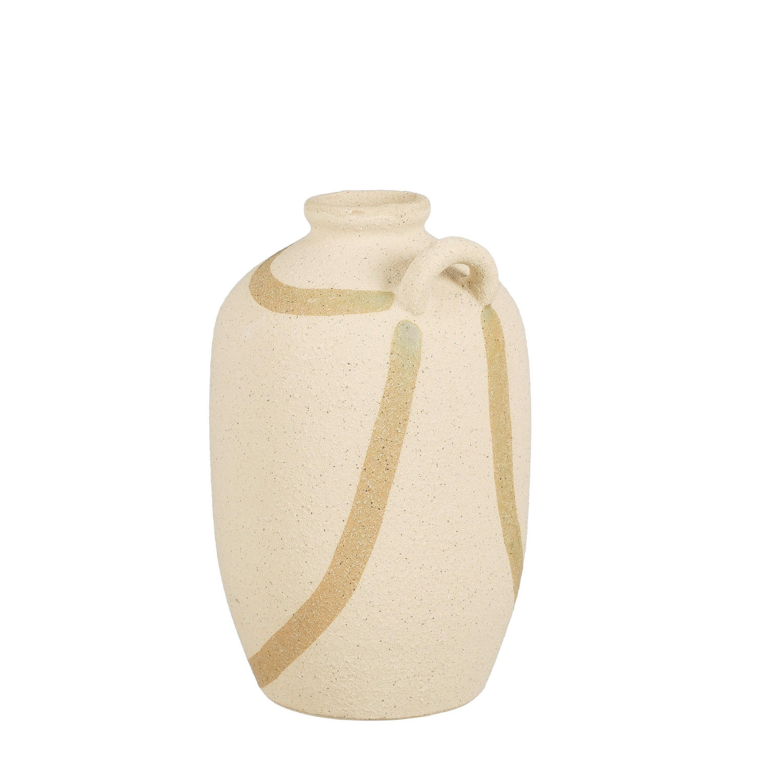 VAZA     keramika  - bež, Basics, keramika (11.5/11.5/18cm)