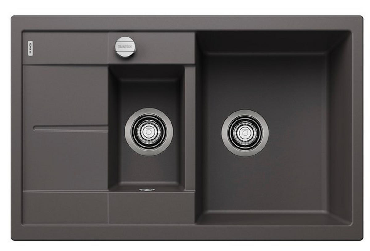 SPÜLE 518876  - Grau, Basics, Stein (78/20/50cm) - Blanco