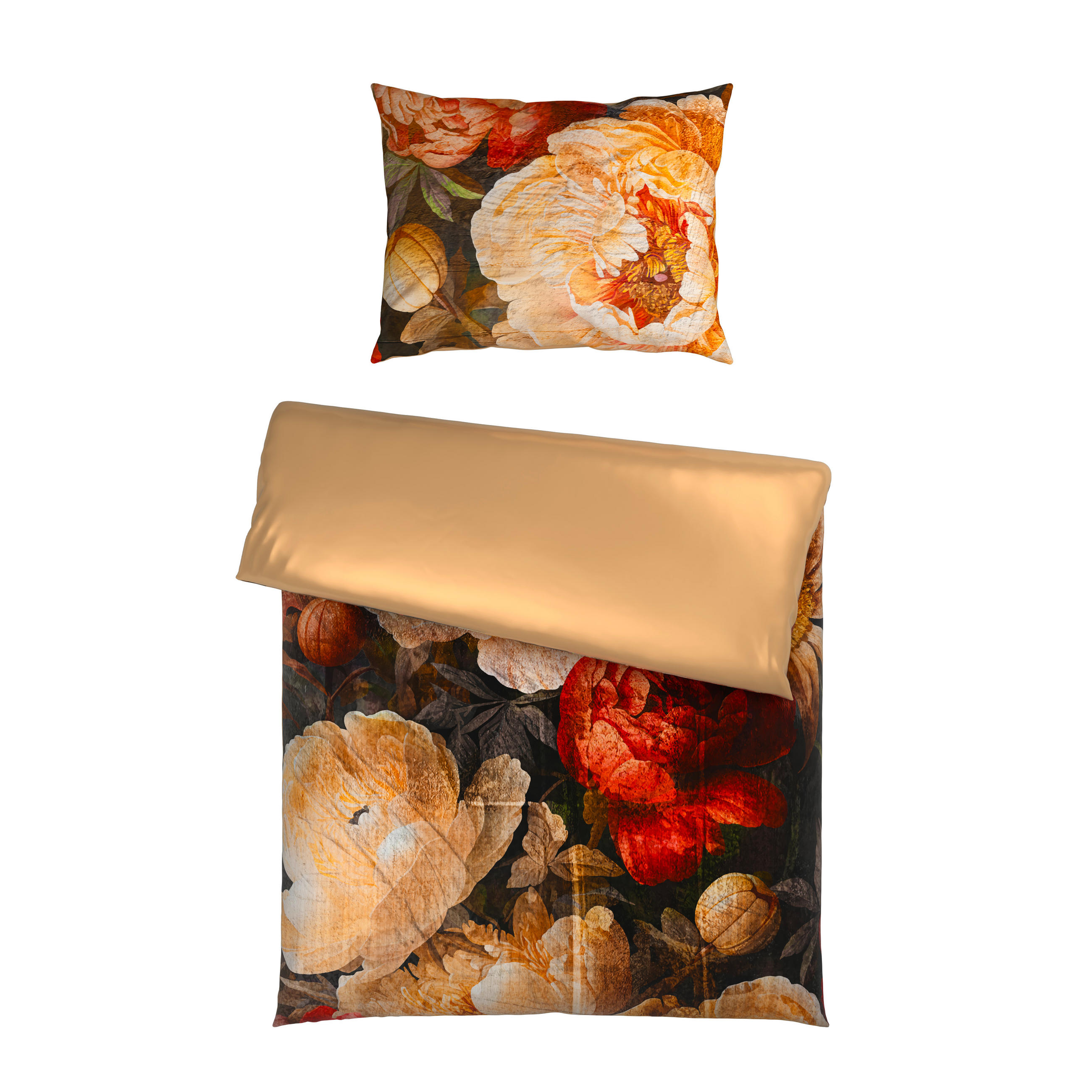 Esposa OBOJSTRANNÁ POSTEĽNÁ BIELIZEŇ, satén, béžová, 140/200 cm