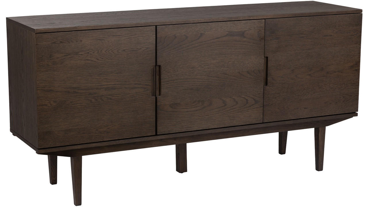 SIDEBOARD 155/75/41 cm  - mörkbrun, Design, trämaterial/trä (155/75/41cm) - Best Price