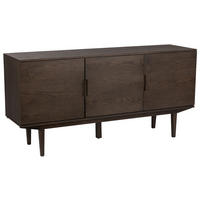 SIDEBOARD 155/75/41 cm  - mörkbrun, Design, trämaterial/trä (155/75/41cm) - Best Price