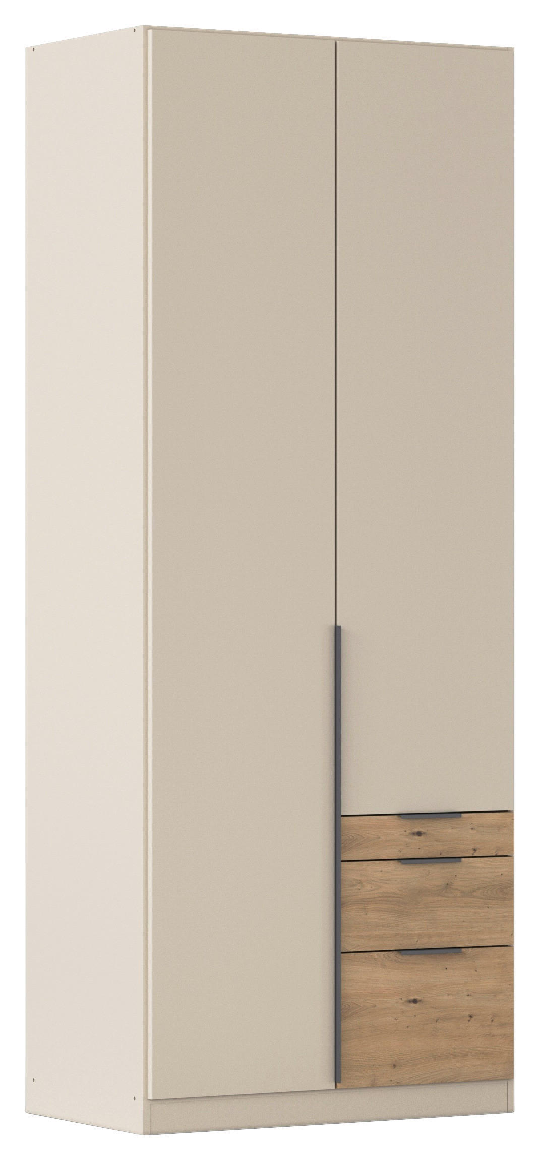 Drehtürenschrank Alabama-Super Champagner Eiche Dekor B: 91cm