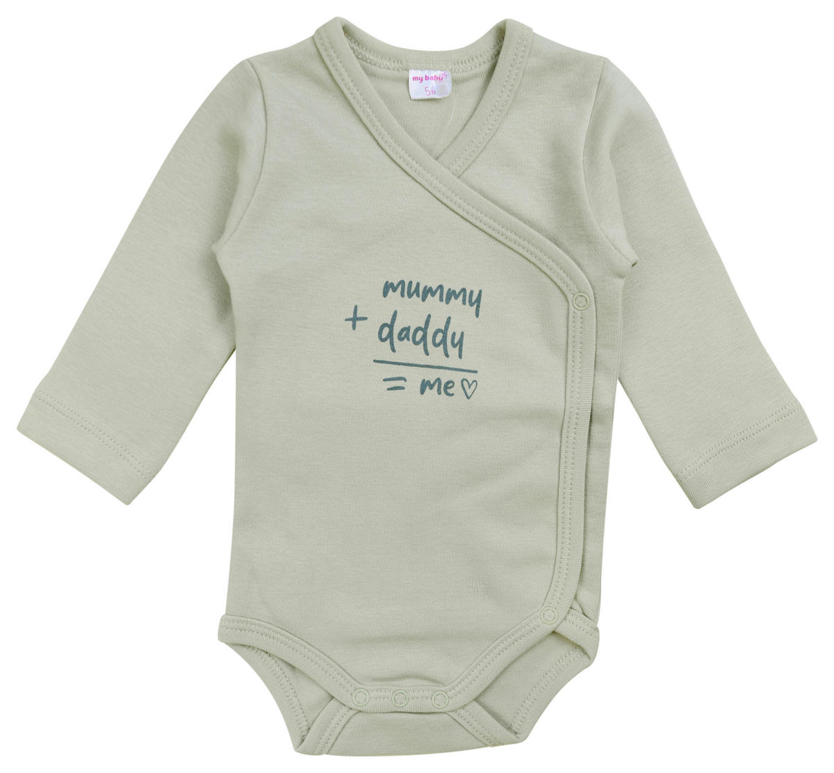 WICKELBODY  - Grün, Basics, Textil (56null) - My Baby Lou
