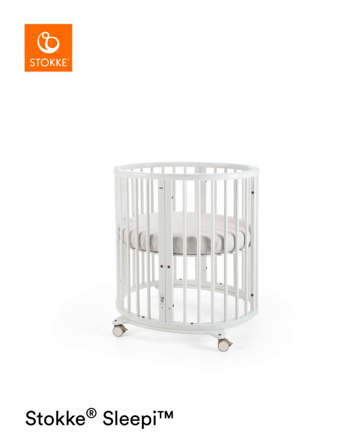 DJEČJI KREVETIĆ  Sleepi MINI V3  - bijela, Design, drvo (82/87/67cm) - Stokke