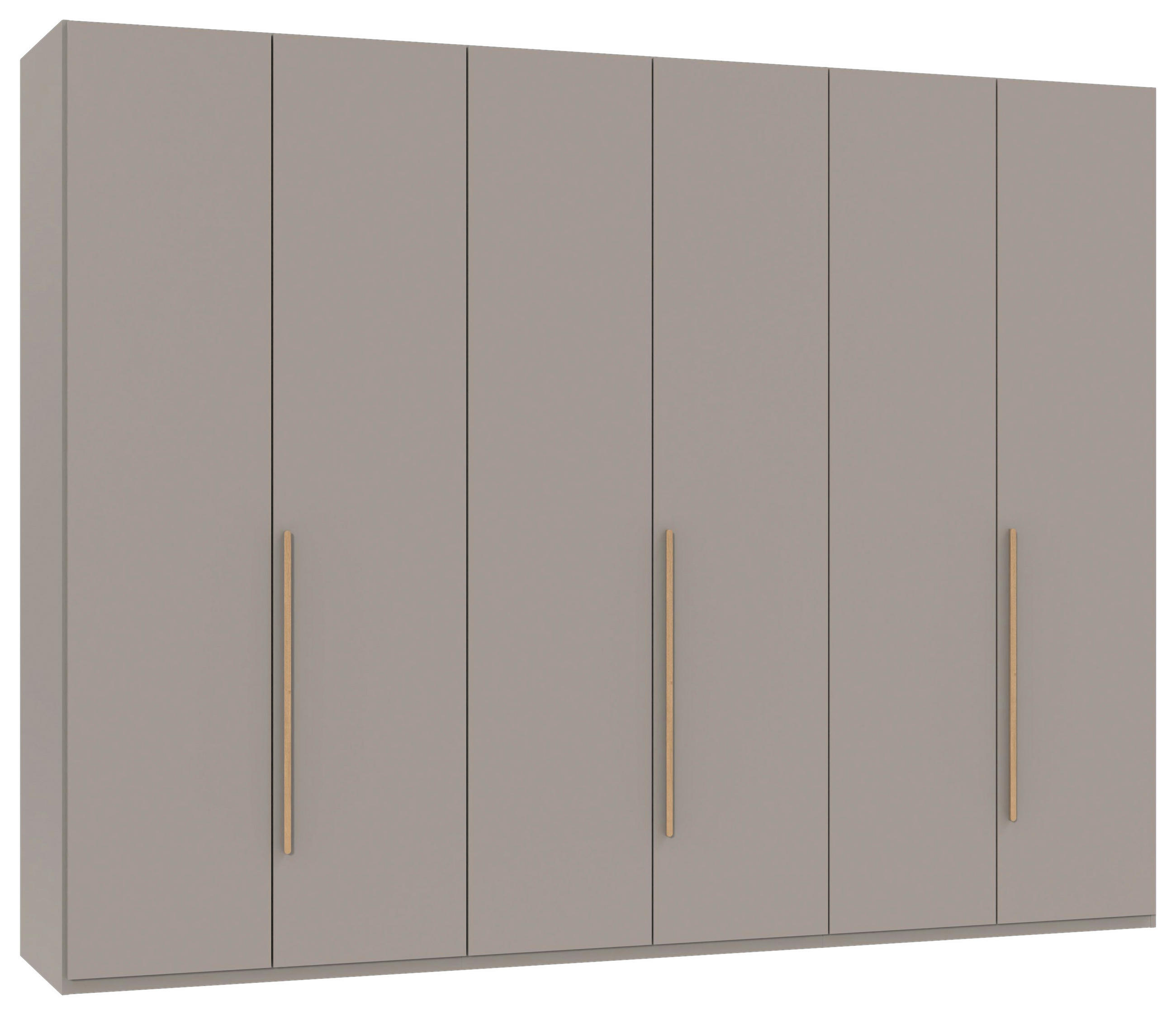 DREHTÜRENSCHRANK Kaschmir, Eiche Artisan 6 Tür(en)  - Eiche Artisan/Sahara, MODERN, Holzwerkstoff/Kunststoff (270/208/58cm) - Chameo