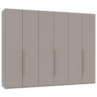 DREHTÜRENSCHRANK Sahara, Eiche Artisan  - Eiche Artisan/Sahara, Modern, Holzwerkstoff/Kunststoff (270/208/58cm) - Chameo