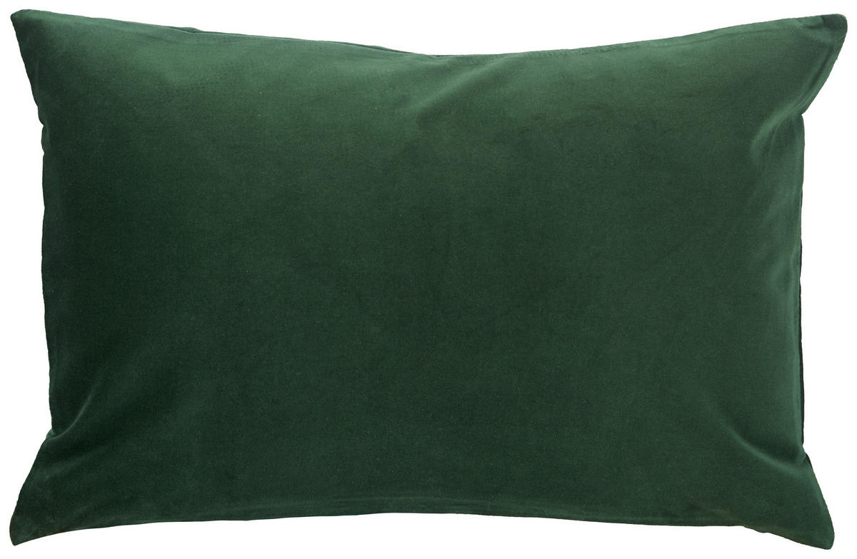 KISSENHÜLLE 40/60 cm  - Dunkelgrün, Basics, Textil (40/60cm) - Novel