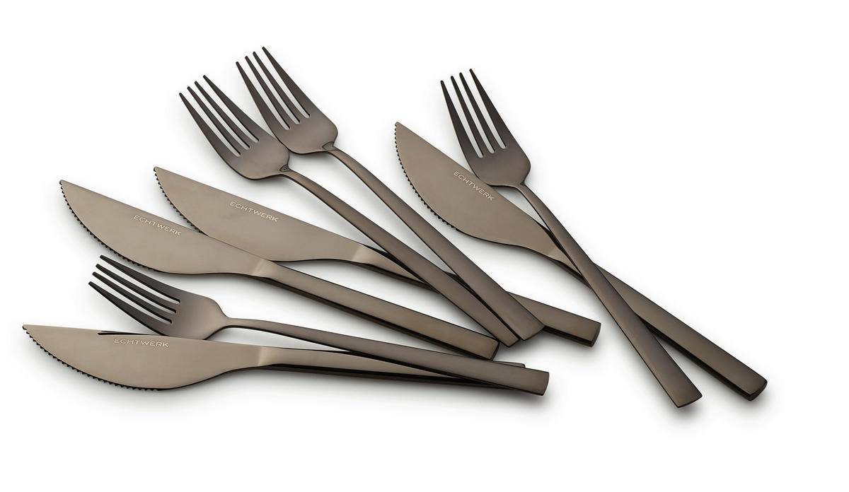 PRÍBOR NA PIZZU ušľachtilá oceľ,  - čierna, Basics, kov (23cm) - Echtwerk