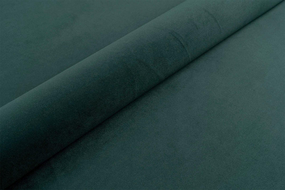 SCHLAFSOFA  mit Schlafen auf Sitzhöhe, Rücken echt Samt Grün  - Goldfarben/Grün, Design, Textil/Metall (235/96/104cm) - MID.YOU