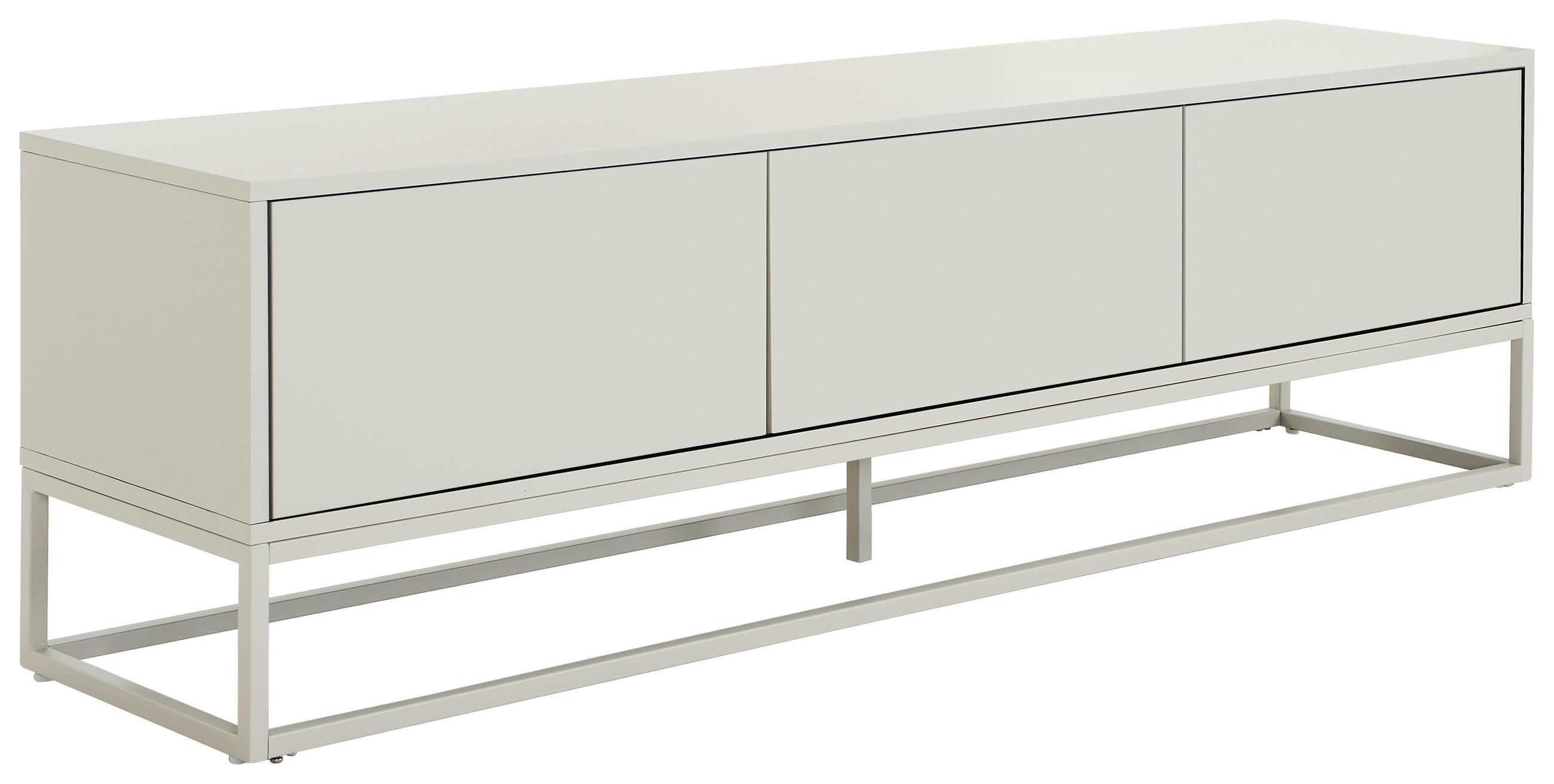 SIDEBOARD Libreville 180/52/40 cm  - Kaschmir/Weiß, Design, Holzwerkstoff/Metall (180/52/40cm) - MID.YOU