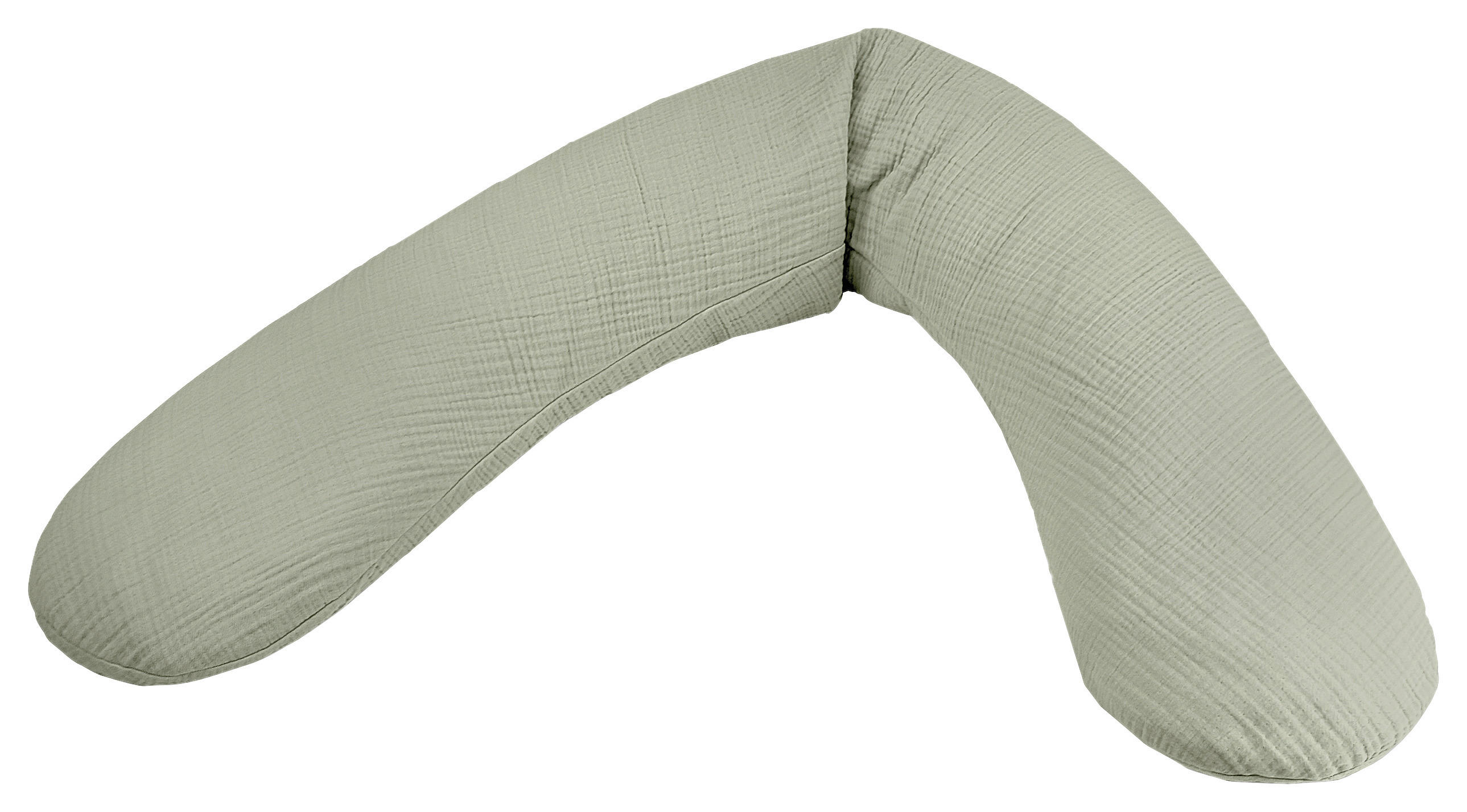 JASTUK ZA DOJENJE 190 cm MUSSELIN - zelena/boje kadulje, Basics, tekstil (190cm) - Theraline