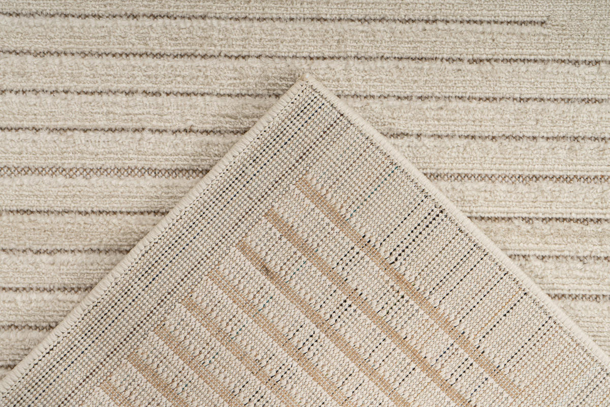 KOBEREC TKANÝ NA PLOCHO, 120/170 cm, bílá - bílá, Konvenční, textil (120/170cm)