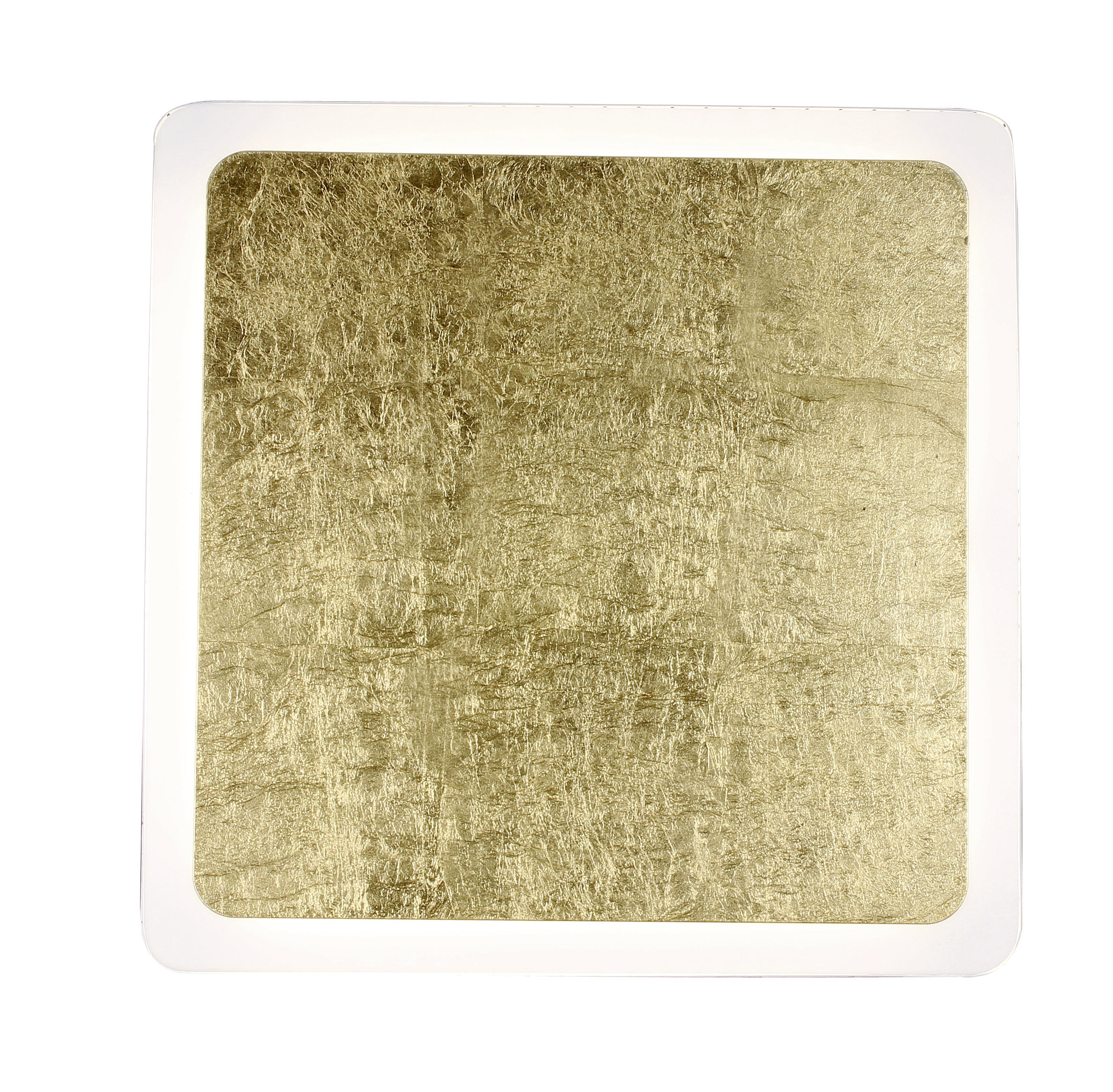 LED-DECKENLEUCHTE Solaris  - Goldfarben/Schwarz, Design, Metall (4,5/41/41cm)