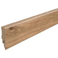 SOCKELLEISTE Eiche dunkelbraun Dunkelbraun  - Dunkelbraun, KONVENTIONELL, Holzwerkstoff (240/1.4/5.8cm) - Egger Holzwerkstoffe