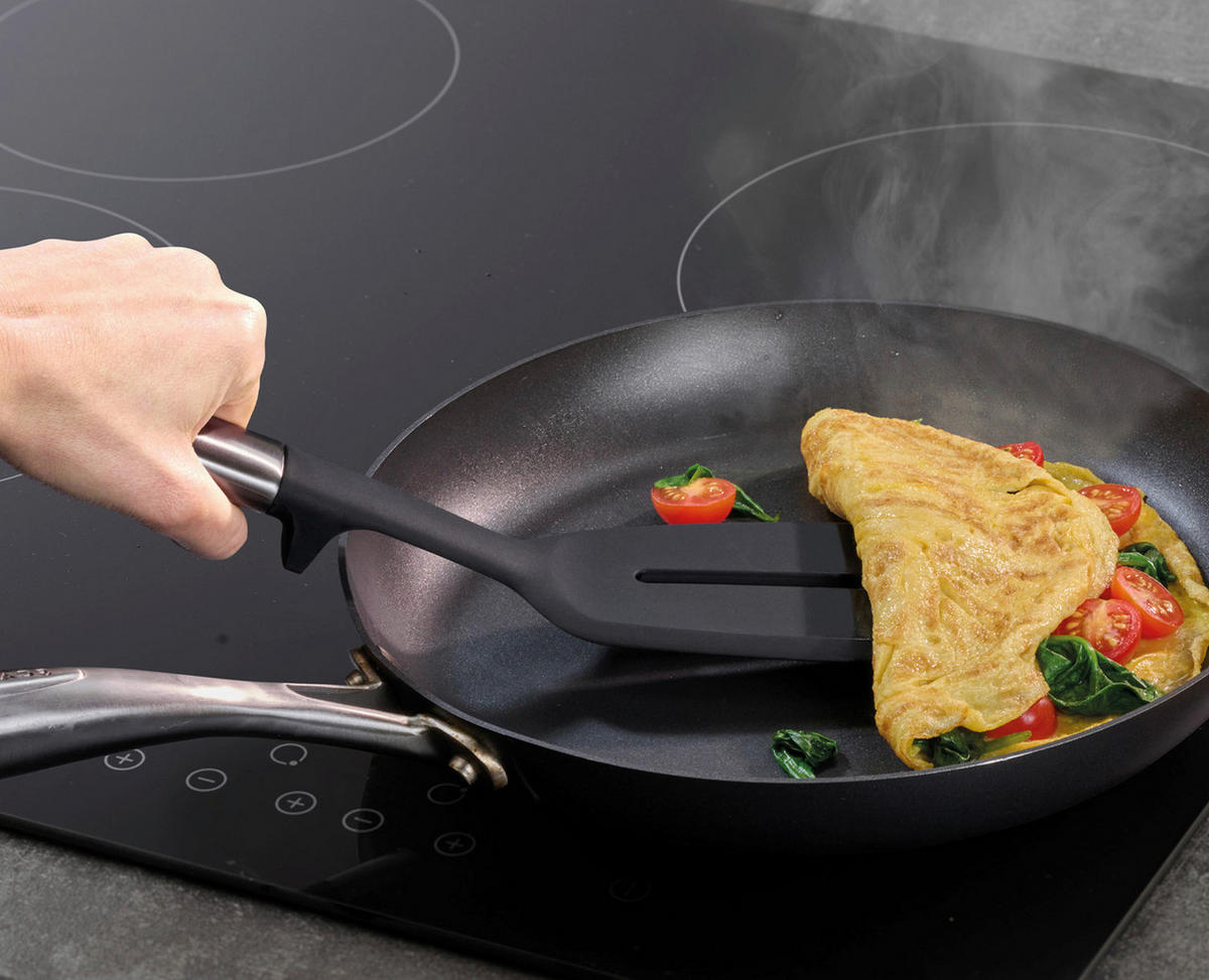 SET KUHINJSKIH PRIPOMOČKOV  Elevate  23/35/23 cm                 - barve nerjavečega jekla/črna, Basics, kovina/umetna masa (23/35/23cm) - Joseph Joseph