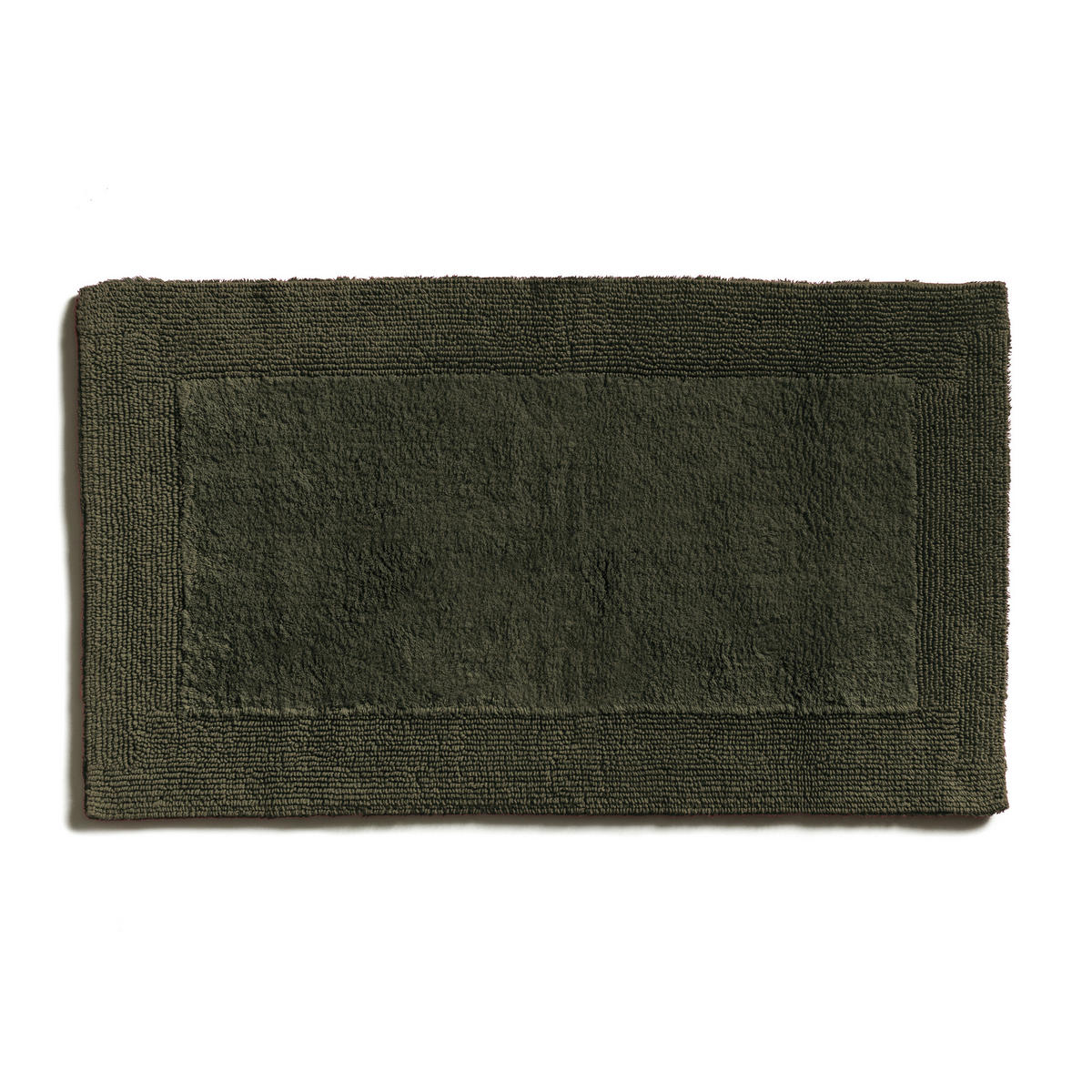 BADTEPPICH Olivgrün 60/100 cm  - Olivgrün, Basics, Textil (60/100cm) - Moeve