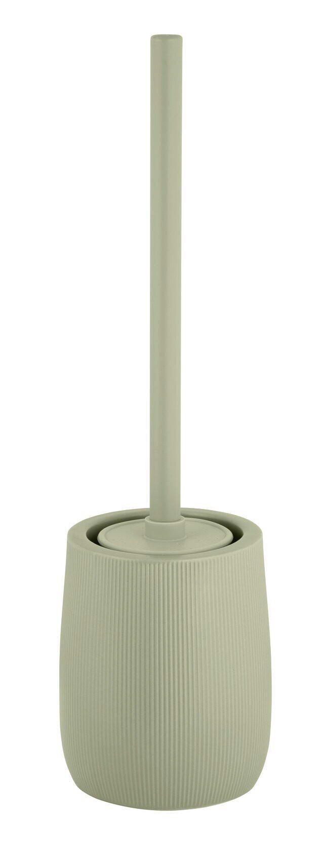 WC-BÜRSTENGARNITUR - Grün, Basics, Keramik/Kunststoff (12/39,5/12cm) - Wenko