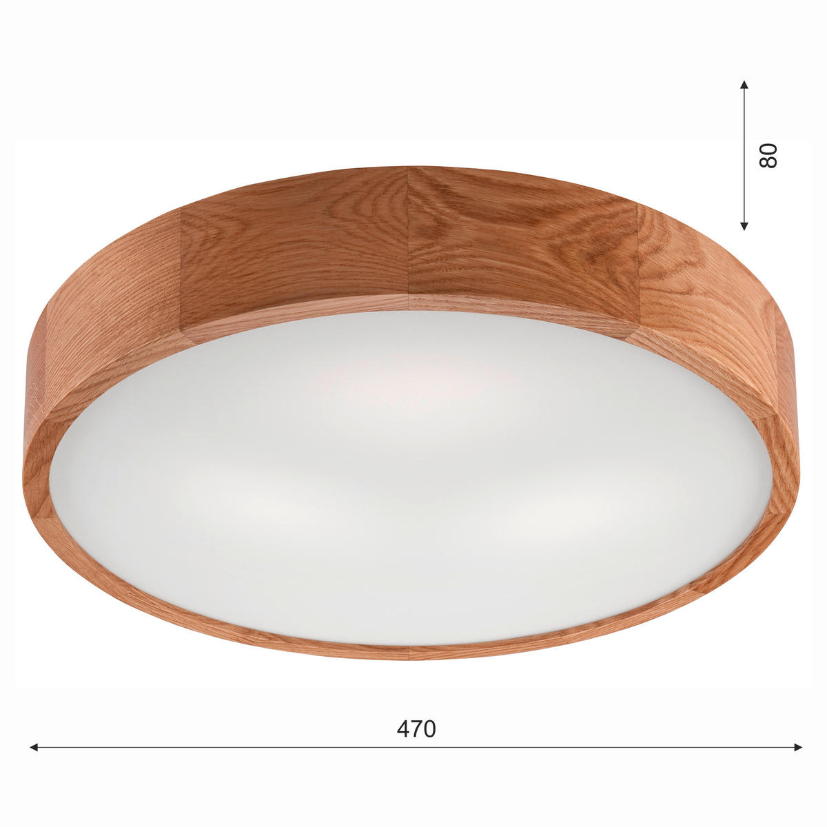 DECKENLEUCHTE  27/8 cm    - Natur (27/8cm)