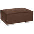 HOCKER in Textil Braun - Braun, KONVENTIONELL, Textil/Metall (105/45/77cm) - Carryhome HOCKER in Textil Braun - Braun, KONVENTIONELL, Textil/Metall (105/45/77cm) - Carryhome