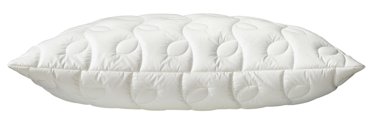 KOPFKISSEN  Belair  40/80 cm       - Weiß, Basics, Textil (40/80cm) - Billerbeck