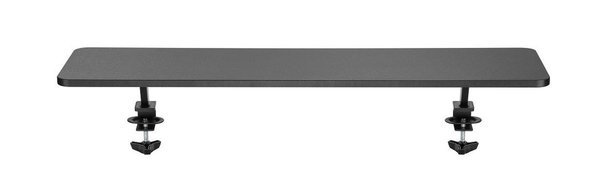 SCHREIBTISCHAUFSATZ 100/26/13 cm  in Schwarz  - Schwarz, Design, Holzwerkstoff/Metall (100/26/13cm) - Boxxx
