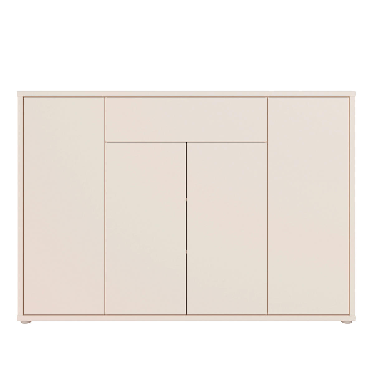 SCHUHSCHRANK Sandfarben  - Sandfarben/Grau, MODERN, Holzwerkstoff/Kunststoff (143,9/99,1/34,9cm) - Carryhome