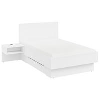 BETTANLAGE 120/200 cm  Weiss   - Weiss, Design, Holzwerkstoff (120/200cm) - Cantus