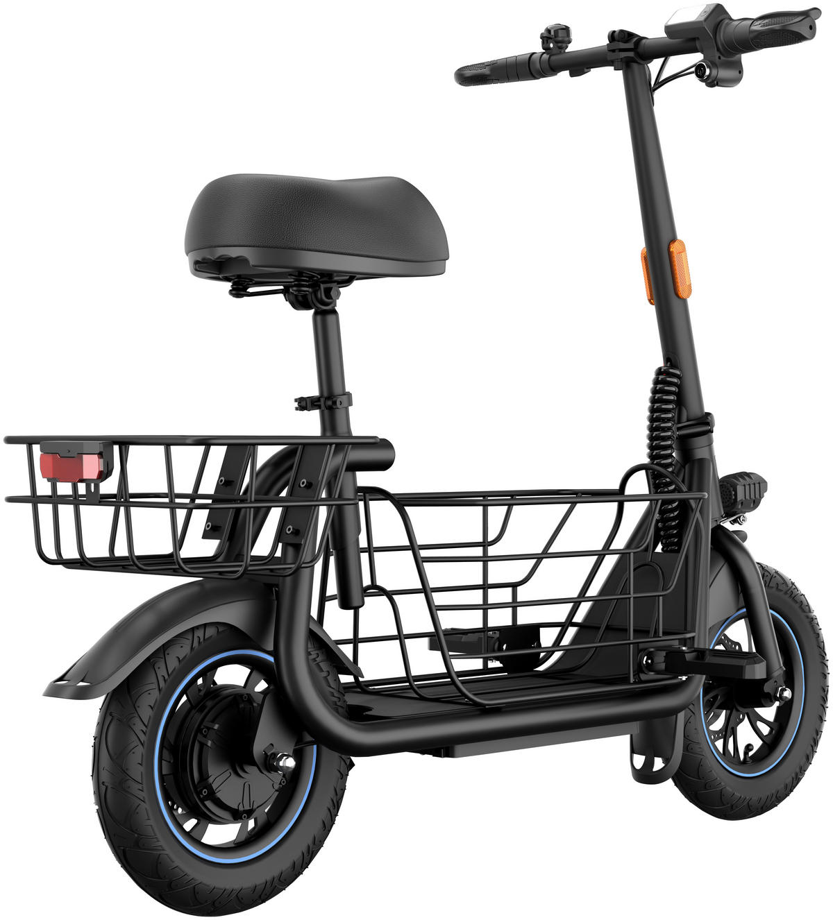 ELEKTROSCOOTER GYROOR EKS 88 CE  - Schwarz, KONVENTIONELL, Metall (123/53,5/99cm)
