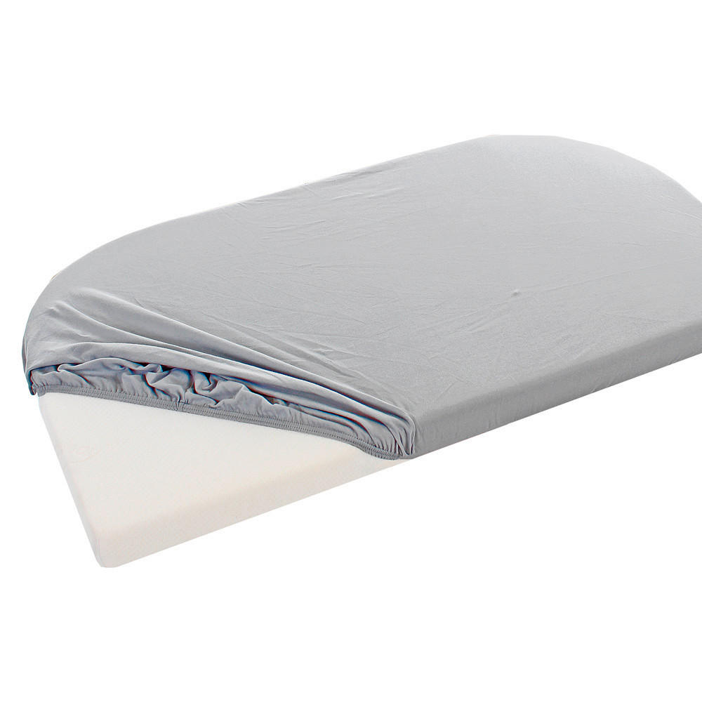 KINDERSPANNBETTTUCH  81/43/5 cm  - Grau, Basics, Textil (81/43/5cm) - Babybay