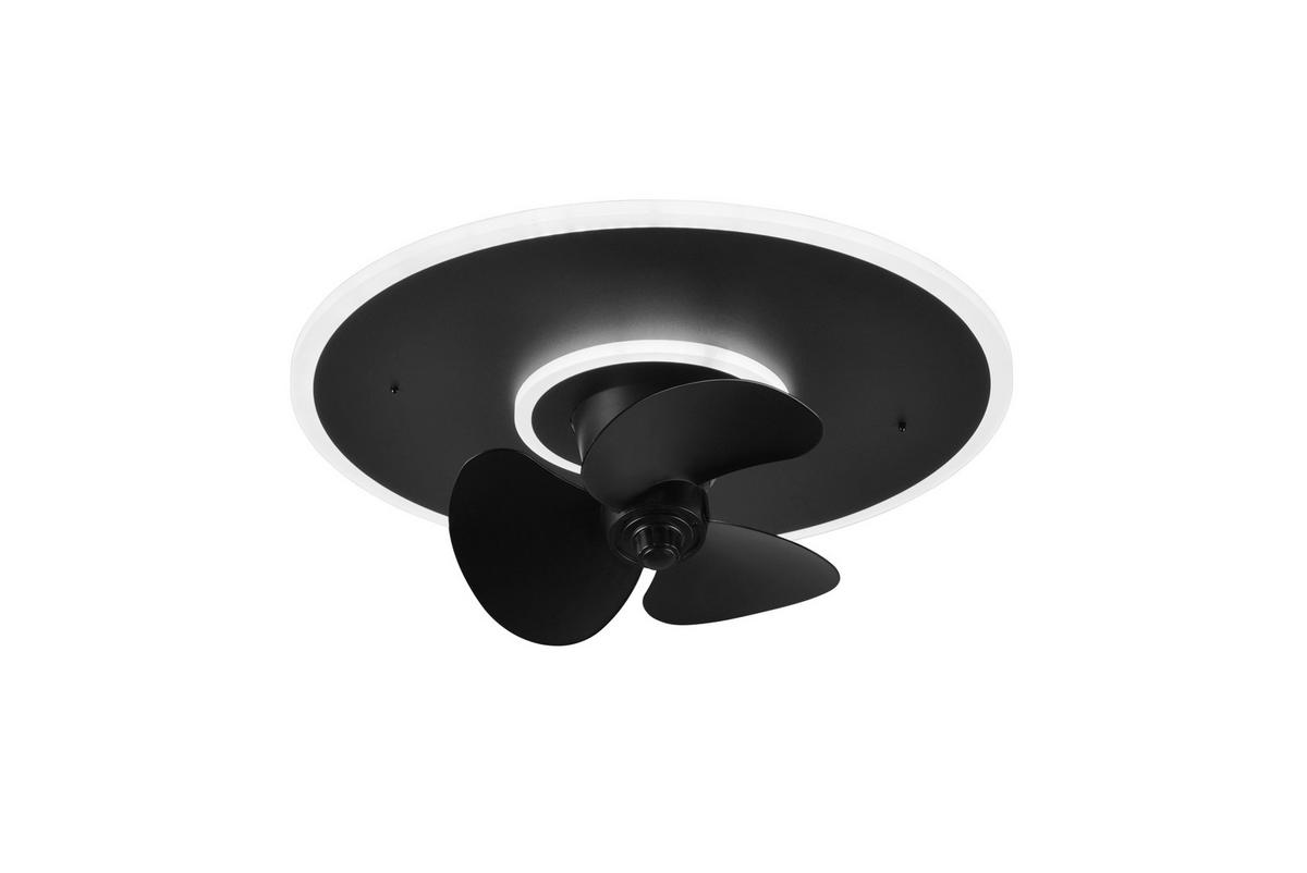 DECKENVENTILATOR  50/19 cm    - Weiss/Transparent, Konventionell, Kunststoff (50/19cm)