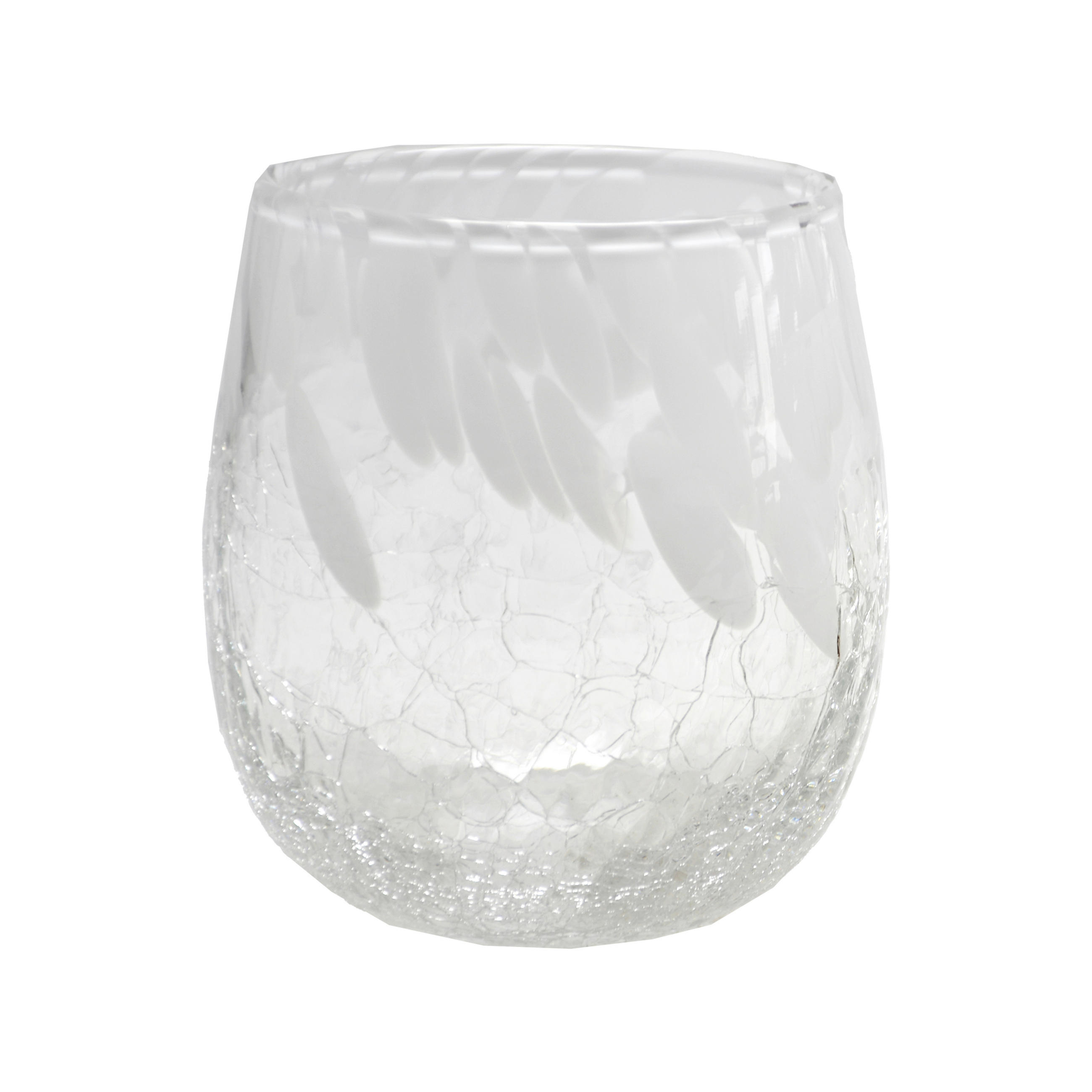 VÄRMELJUSGLAS  - klar/vit, Lifestyle, glas (12/13cm) - Ambia Home