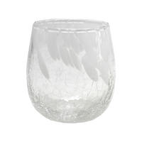 VÄRMELJUSGLAS  - klar/vit, Lifestyle, glas (12/13cm) - Ambia Home