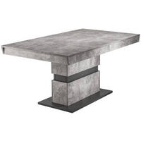ESSTISCH in Holzwerkstoff 140/90/75 cm  - Dunkelgrau/Grau, MODERN, Holzwerkstoff (140/90/75cm) - MID.YOU