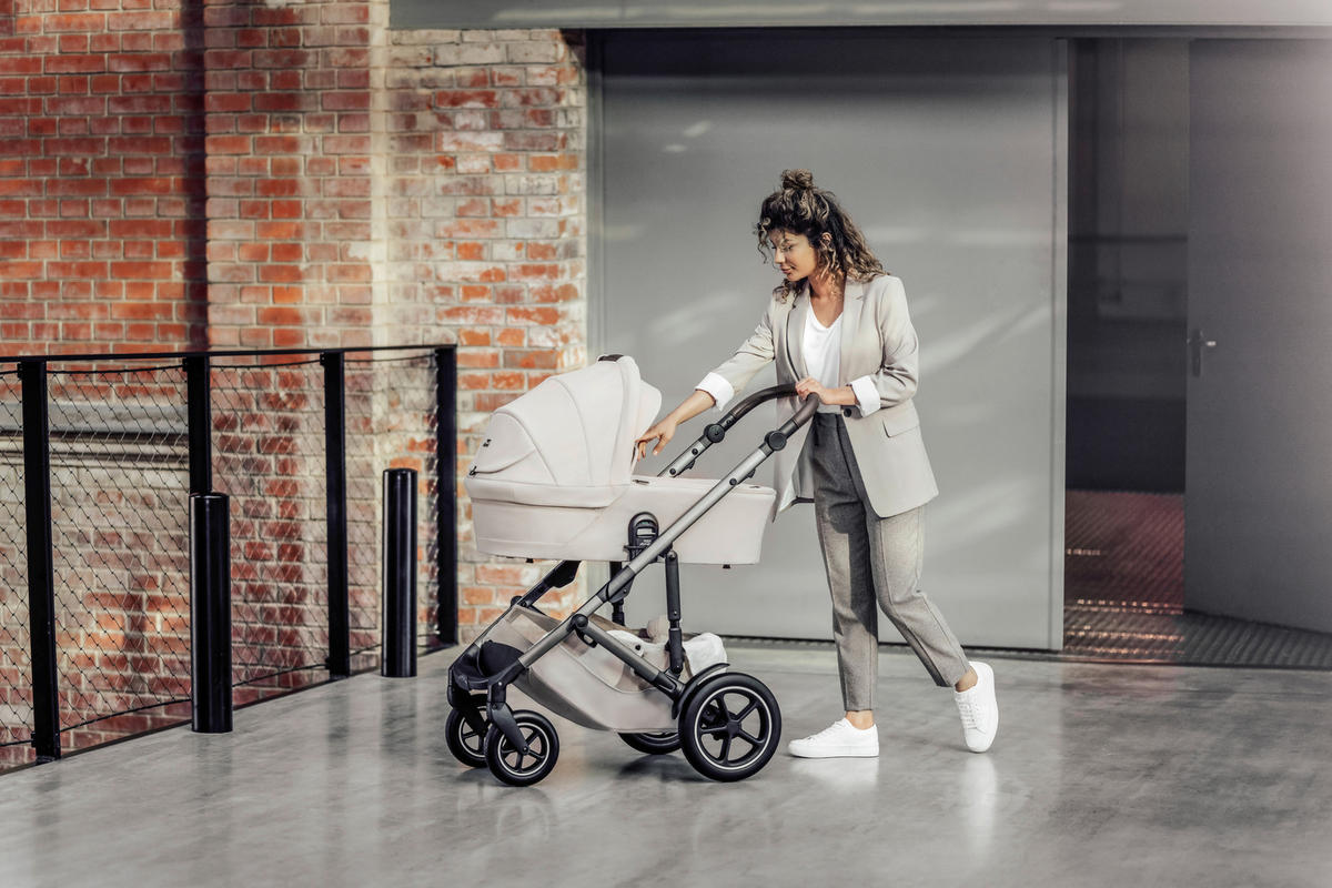 KINDERWAGEN Smile 5Z  - Creme/Grau, Basics, Textil/Metall (57/112/97,7cm) - Britax Römer