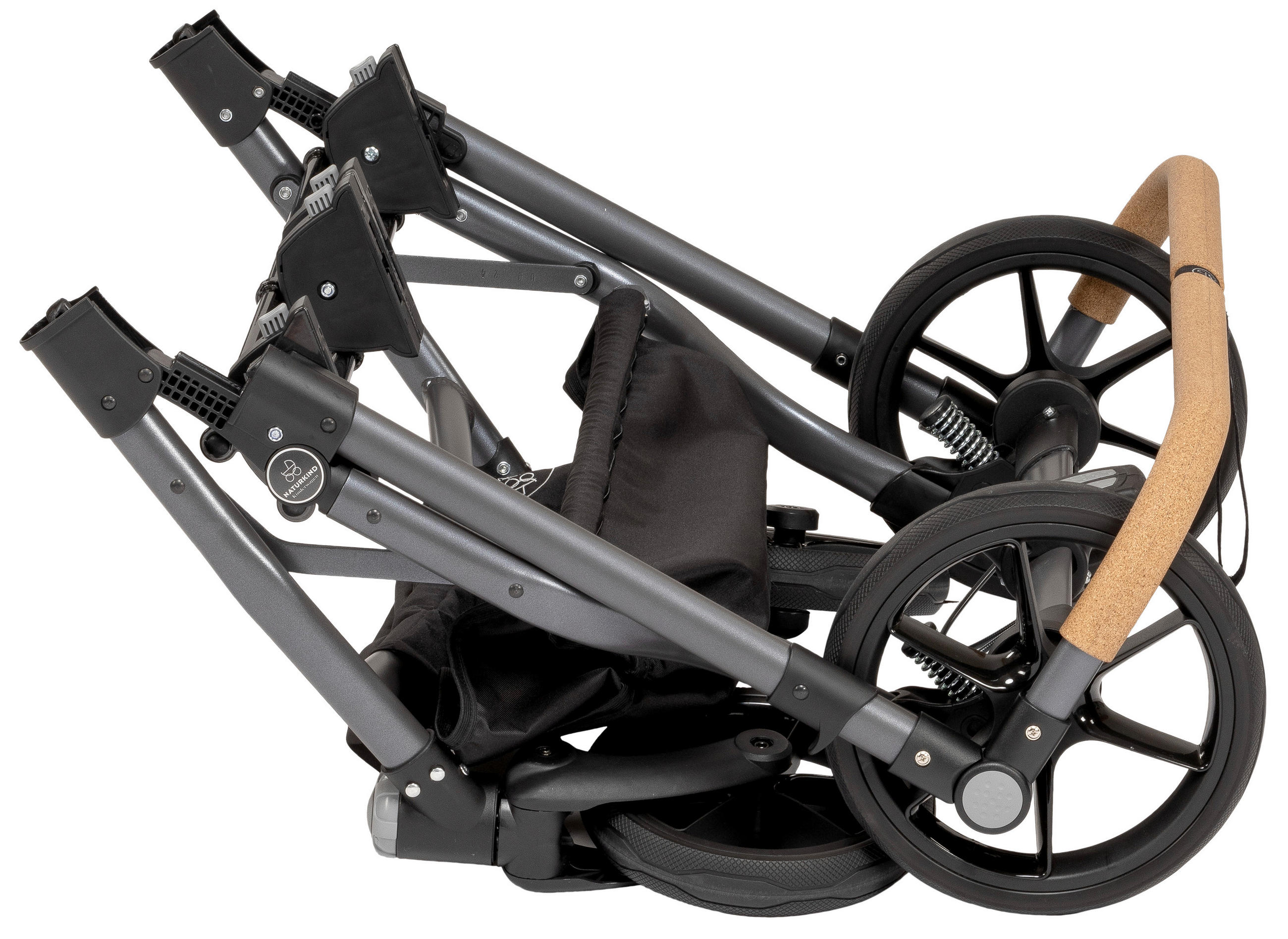 KINDERWAGENGESTELL LARS  - Basics (106/80/108cm) - Naturkind
