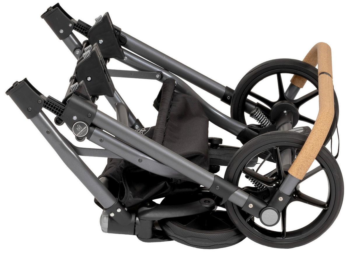 KINDERWAGENGESTELL LARS  - Basics (106/80/108cm) - Naturkind