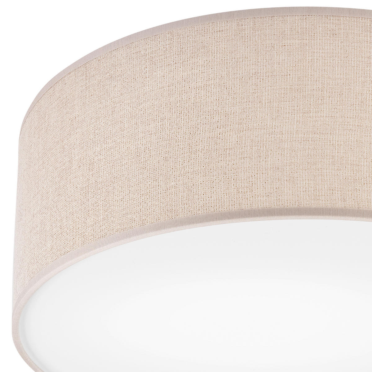 PENDELLEUCHTE 13/35/13 cm  - Goldfarben, Natur, Textil (13/35/13cm)