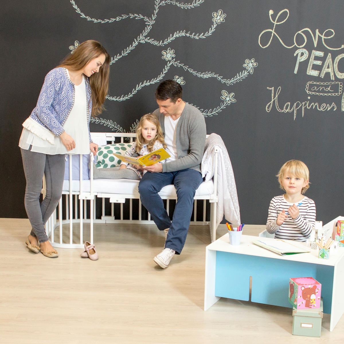 KINDERMATRATZE BABY BAY 140/89 cm Höhe ca. 10 cm  - Weiß, Basics, Textil (140/89cm) - Babybay