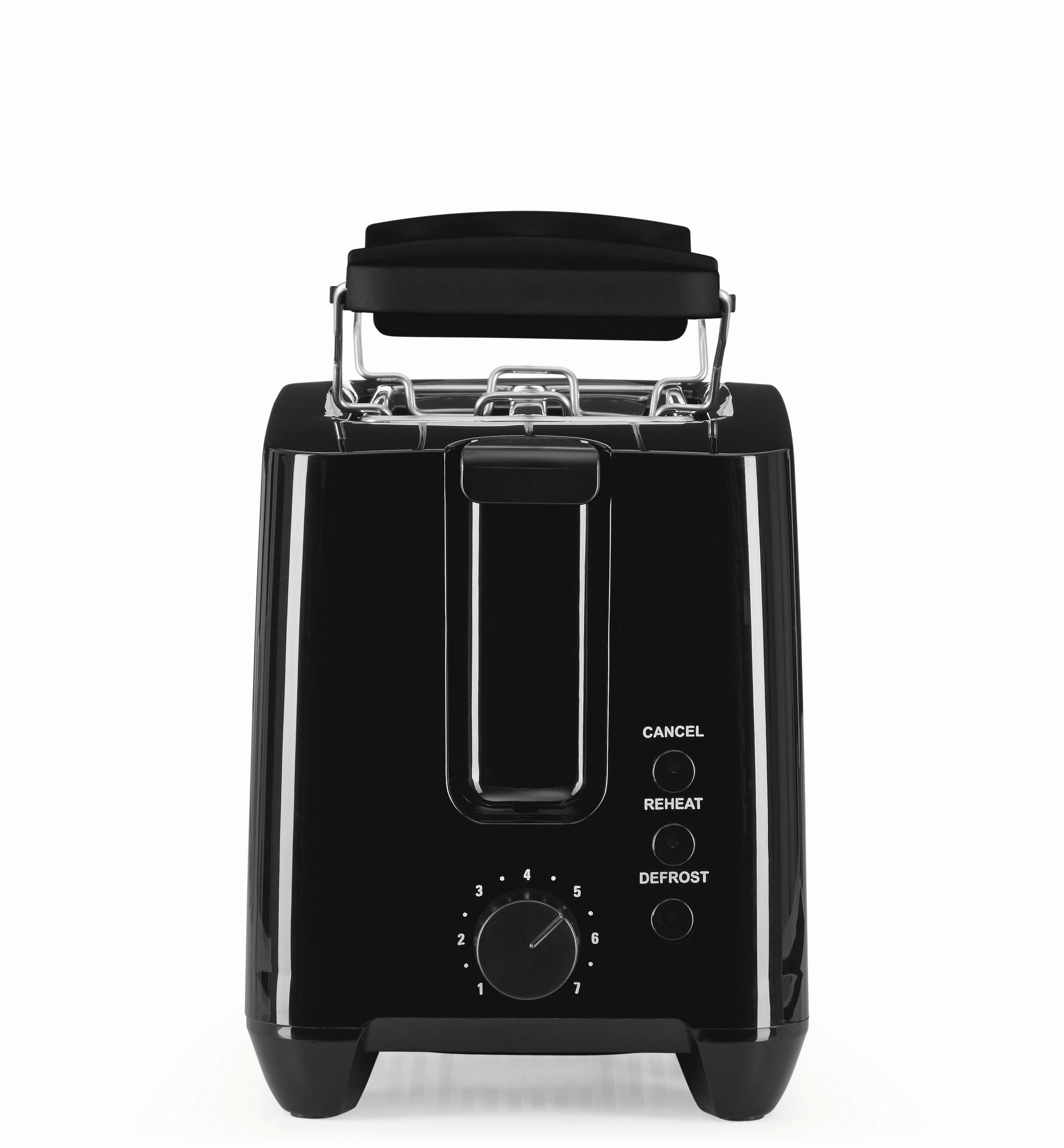 TOASTER GOURMETmaxx  - Schwarz, Basics, Kunststoff/Metall (25/14/17,2cm) - GOURMETMAXX