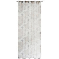 ÖSENSCHAL transparent 140/255 cm   - Beige, Basics, Textil (140/255cm)