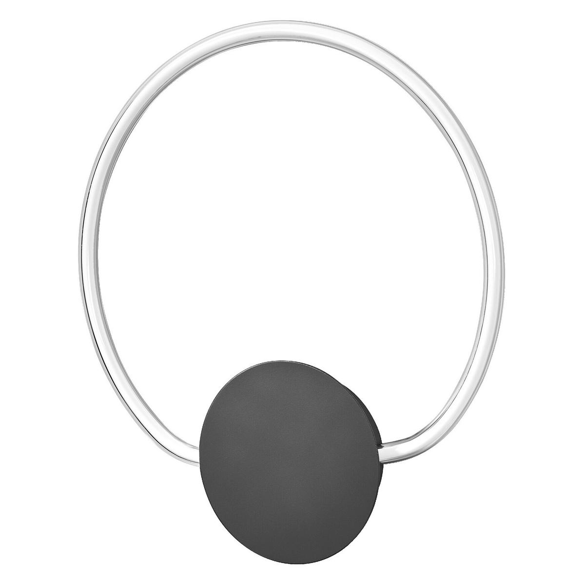 LED-WANDLEUCHTE 36.7/3,9 cm   - Dunkelgrau, Basics, Kunststoff (36.7/3,9cm) - Osram