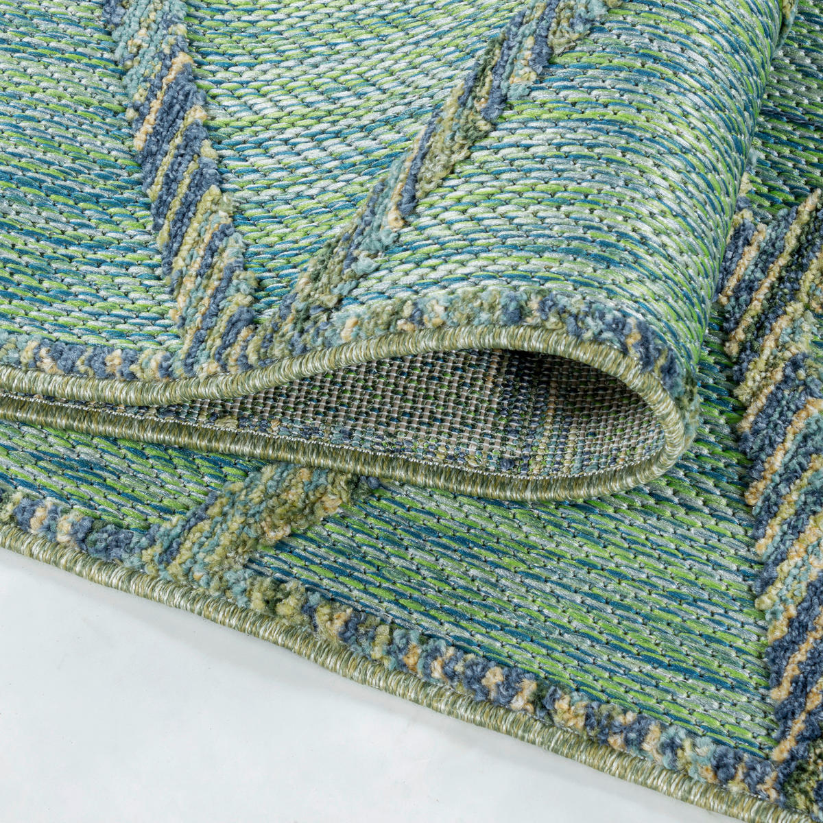 LÄUFER 80/250 cm Bahama  - Grün, Design, Textil (80/250cm) - Novel