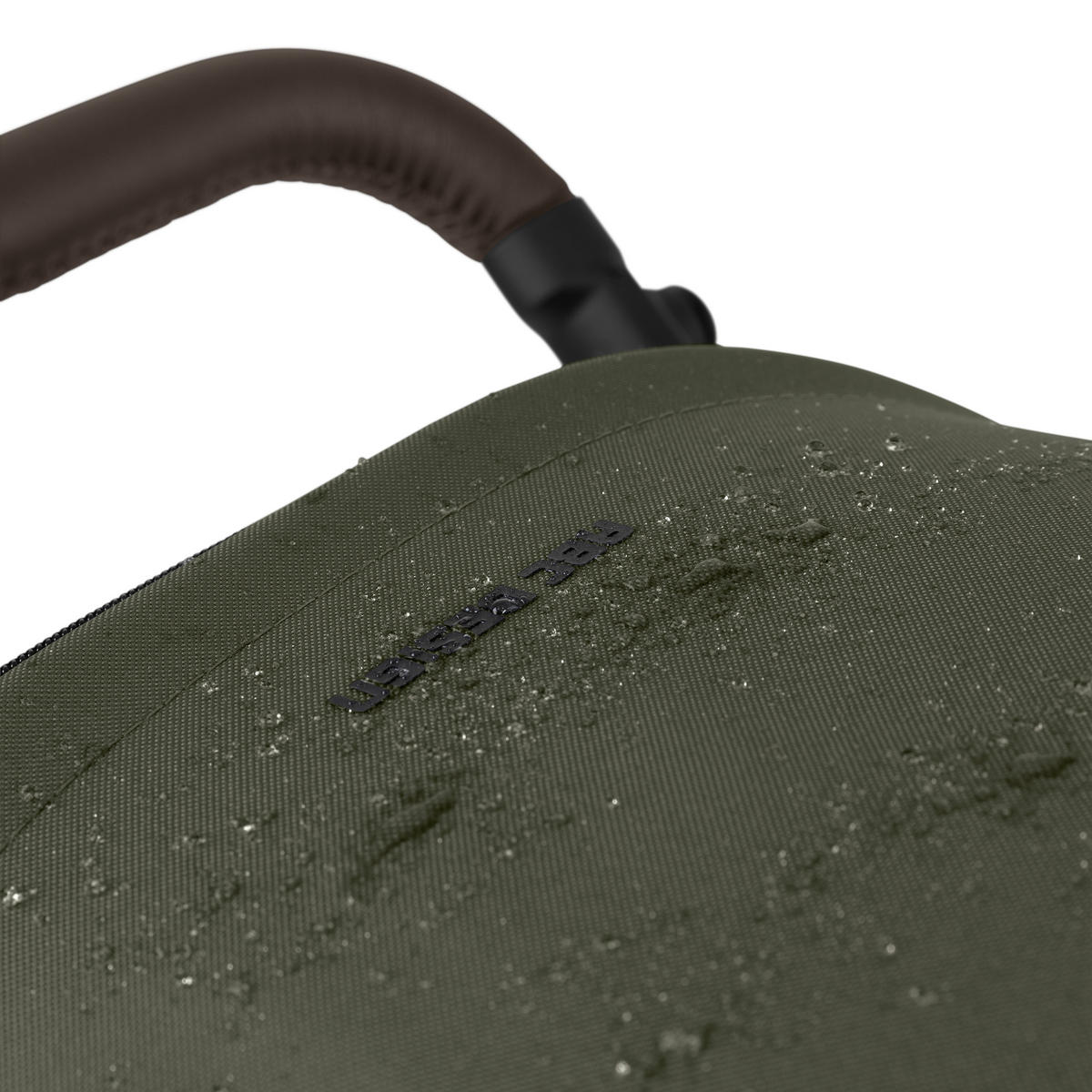 KINDERWAGENSET  Salsa Core All in One  Olive  - Dunkelgrün/Schwarz, Basics, Textil/Metall (63/123/97cm) - ABC Design