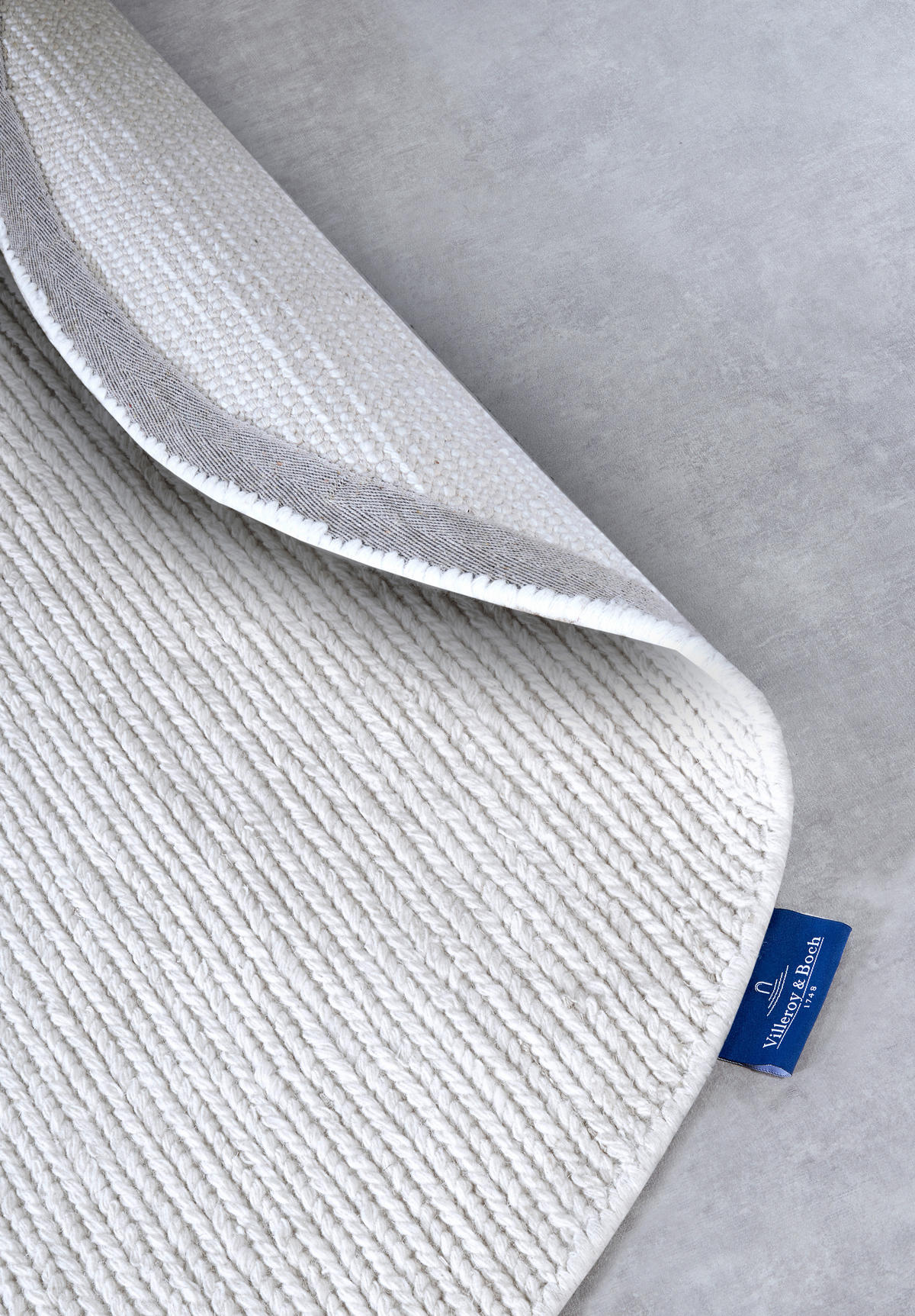 HANDWEBTEPPICH 160 cm Kollektion 1748 Weiß  - Weiß, Basics, Textil (160cm) - Villeroy & Boch
