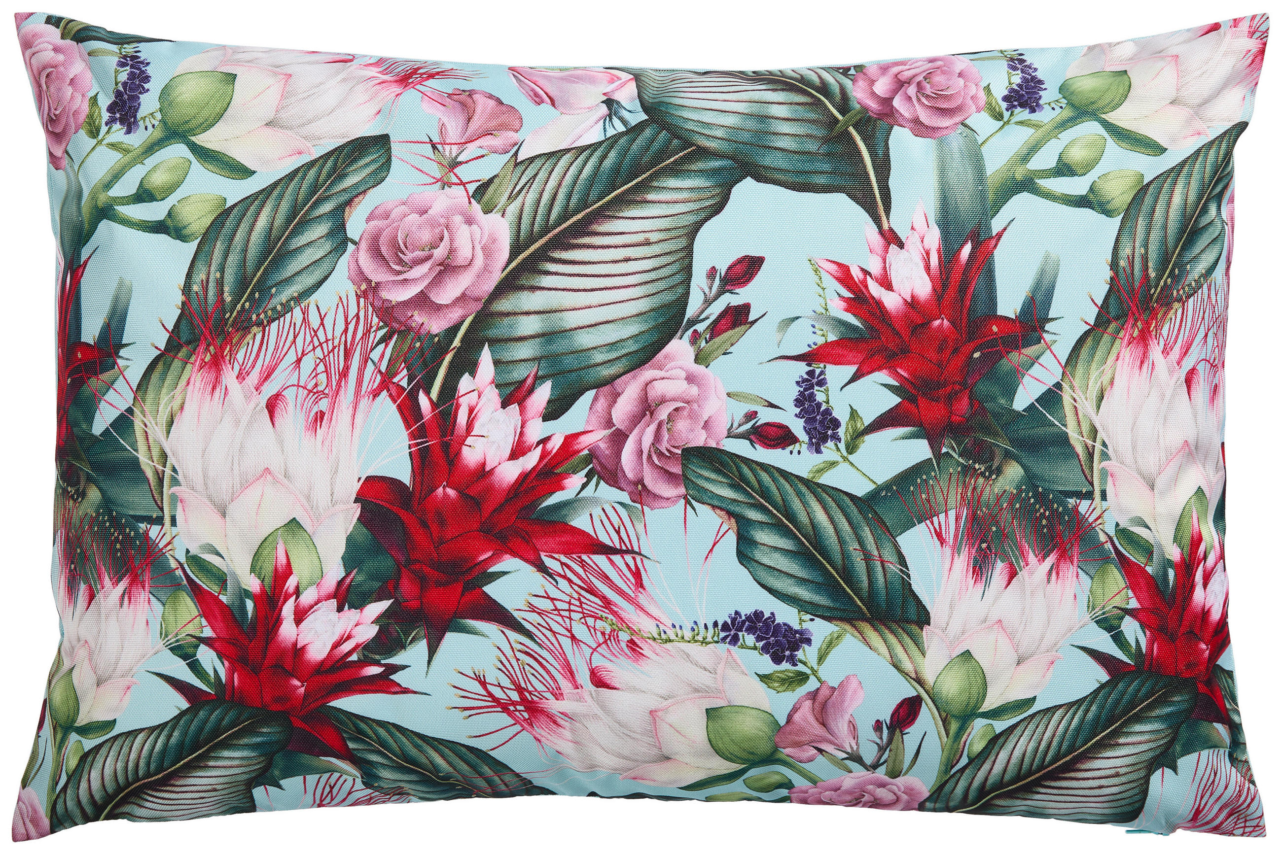 KISSENHÜLLE 40/60 cm  - Blau/Multicolor, Trend, Textil (40/60cm) - Ambia Garden